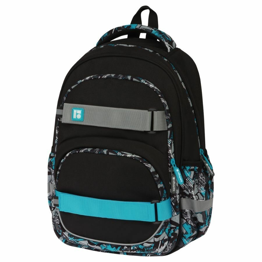 Рюкзак Berlingo Free Spirit "Wave", 41*28*17см, RU09148