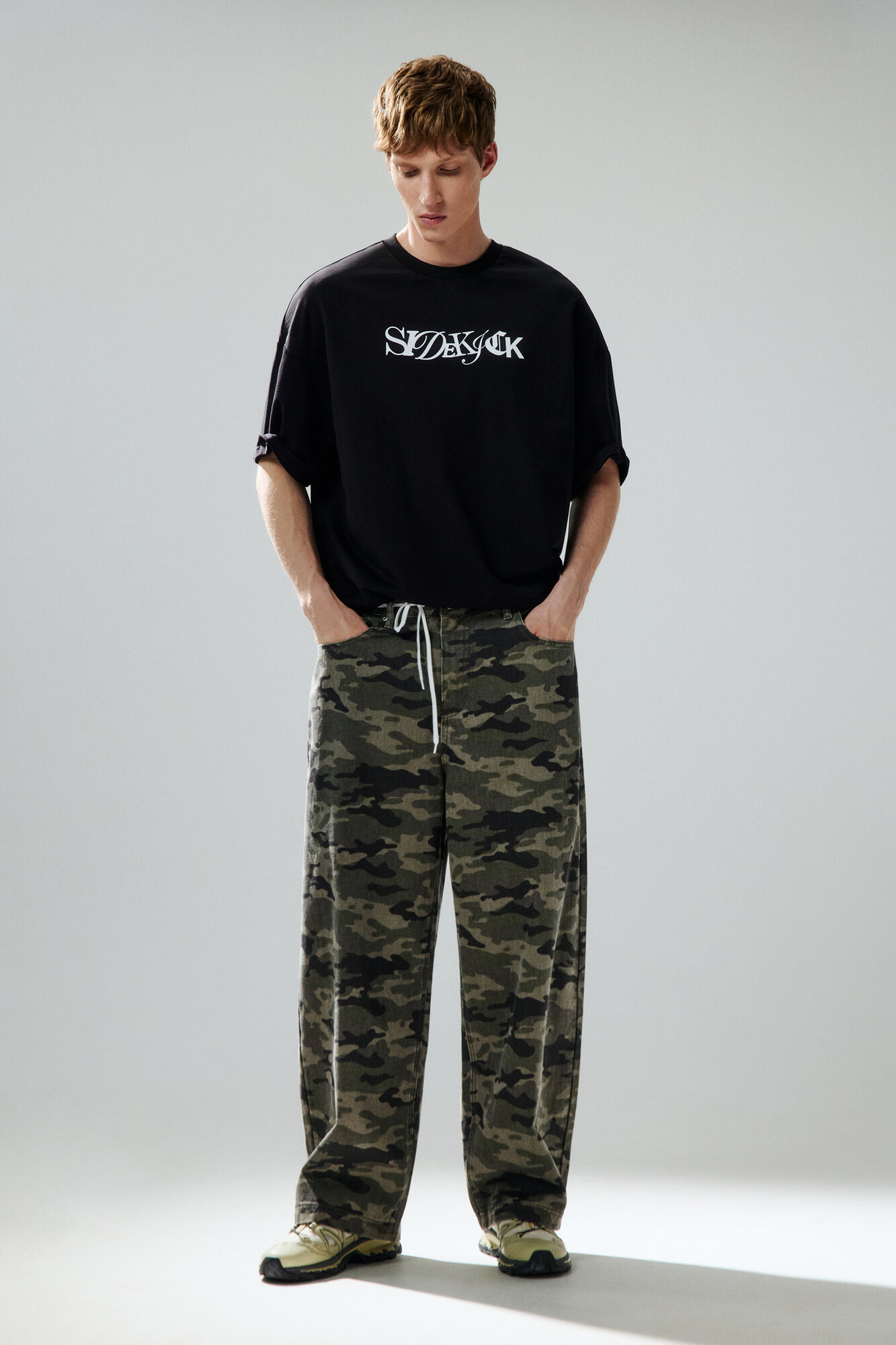 Брюки багги Befree Man Casual, размер M/176, мультиколор