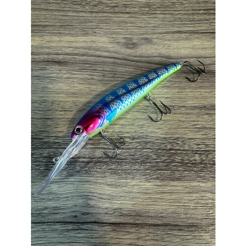 Воблер Bandit walleye deep (12 см; 19 гр) заглубление 8 метров/ цвет Blue Perch 02#