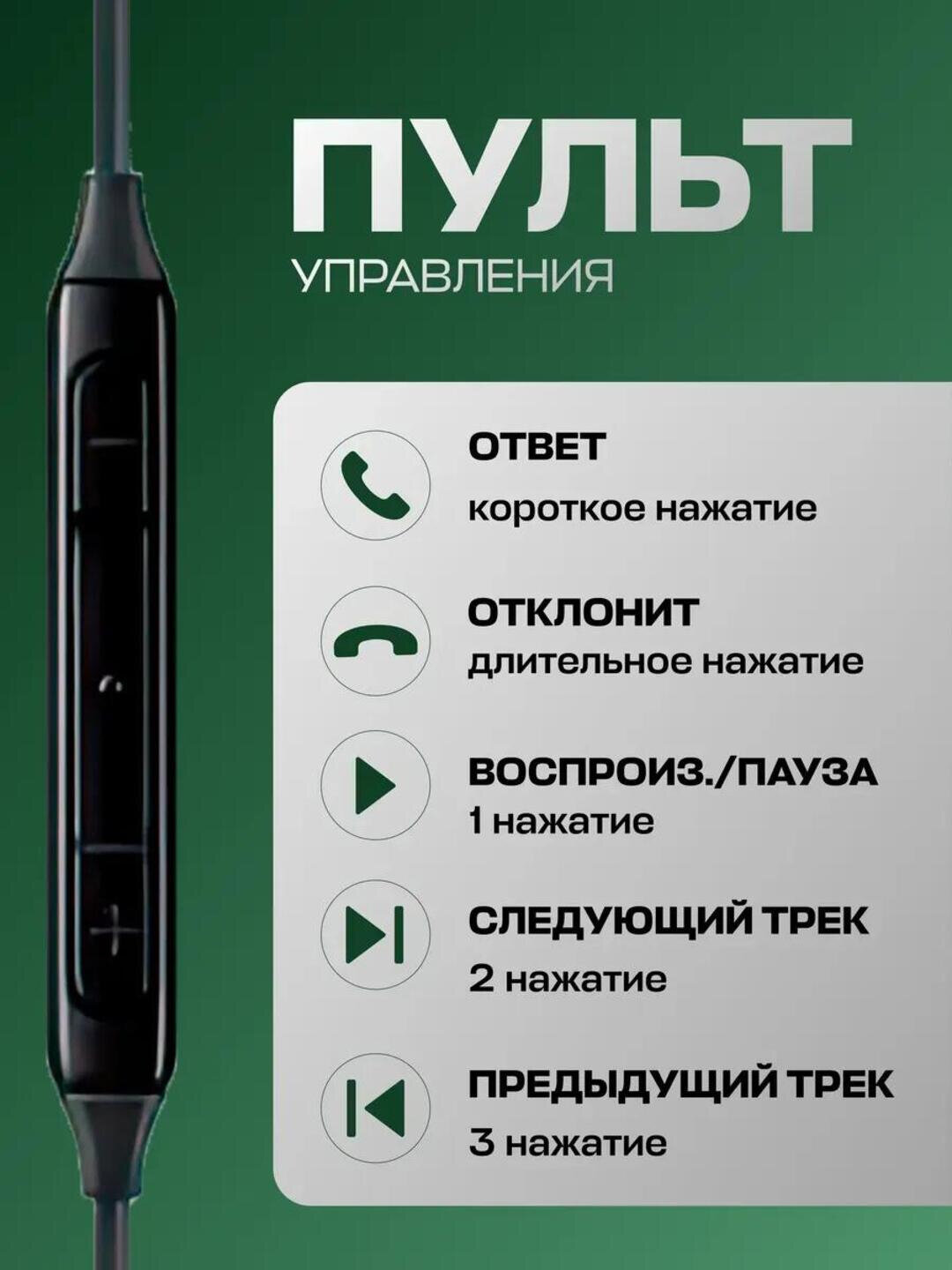 Наушники проводные с микрофоном EO-IC100 AKG Type-C для всех устройств с Type-C — фото 1