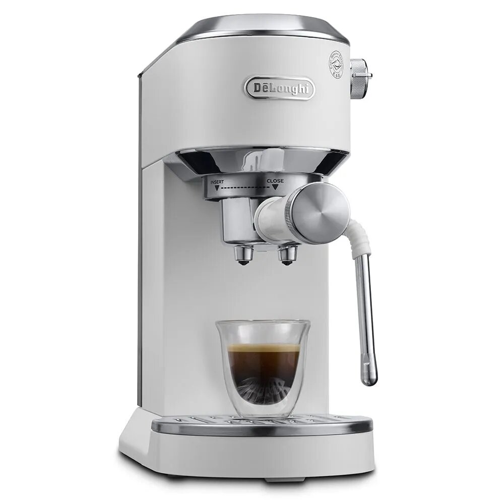 Рожковая кофеварка Delonghi Dedica Duo EC890. WI, 1450Вт, технология My Latte Art