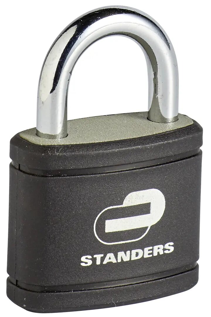 Замок навесной Standers 35x30 мм чугун