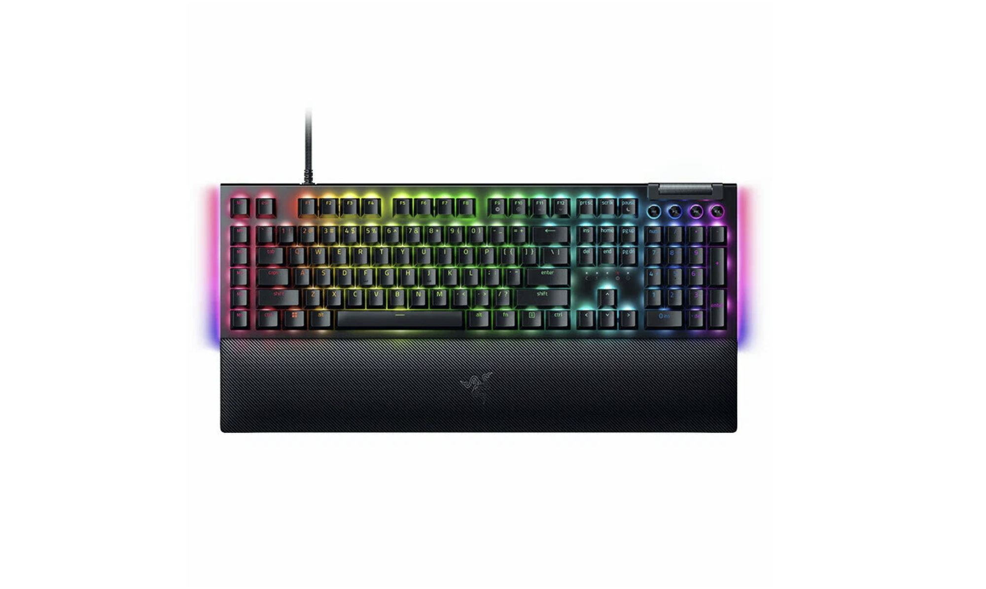 Клавиатура игровая Razer BlackWidow V4 RZ03-04690100-R3M1, подсветка, черная