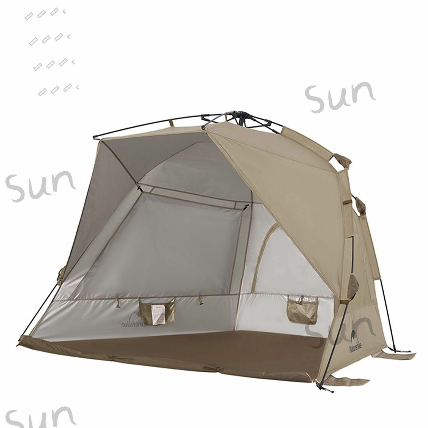 Тент Naturehike Automatic Beach Tent Brown (UNI)6