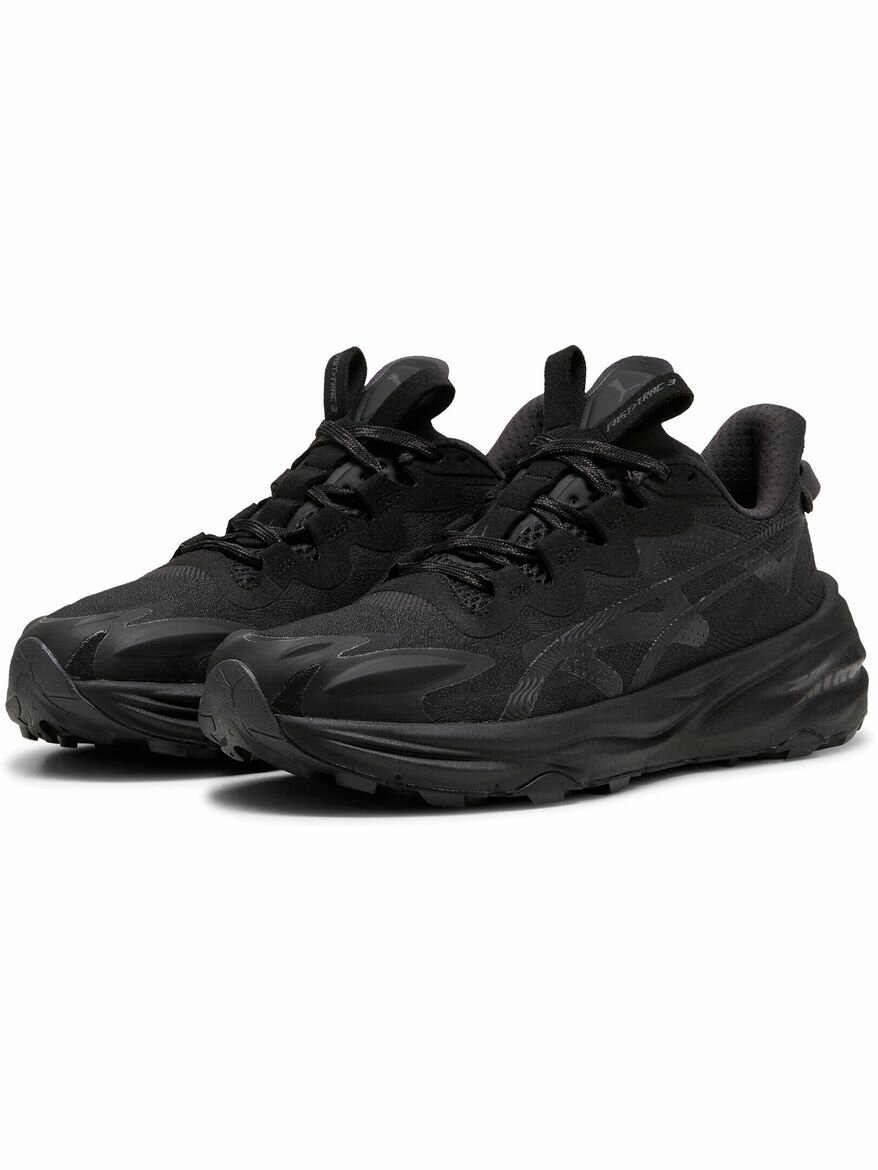 Кроссовки PUMA Fast-Trac NITRO 3, полнота F, размер 9,5 UK, черный