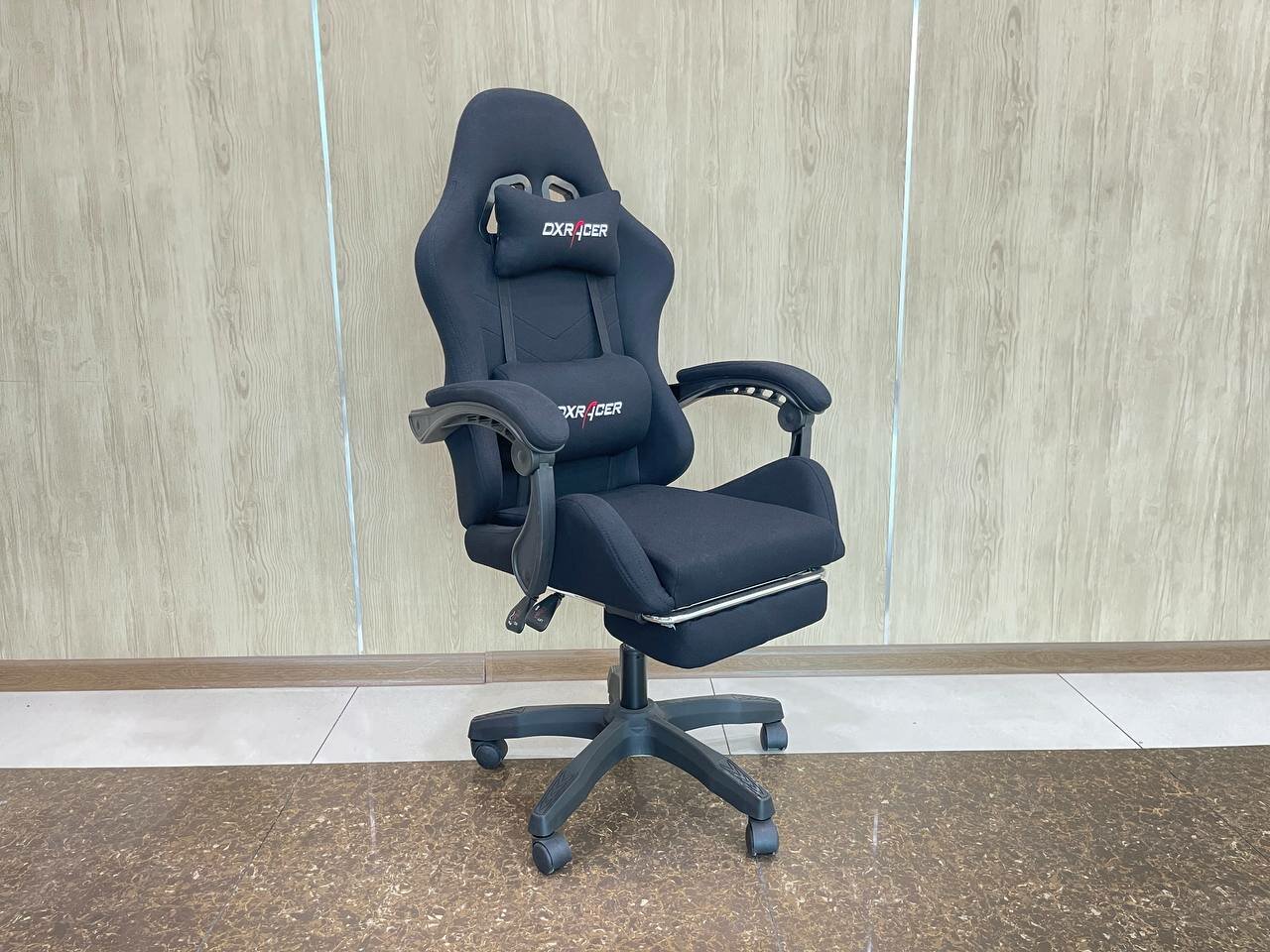 Игровое, комфортный компютерное кресло для геймеров GC-A black grey