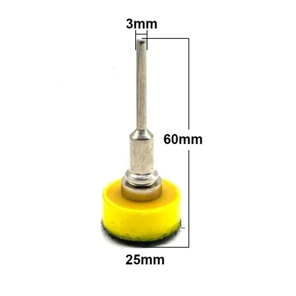25 мм 1-дюймовый 100 шт. шлифовальный диск шлифовальный диск-абразивная бумага 1-дюймовая абразивная полировальная подушечка для инструментов Dremel 1PC Holder