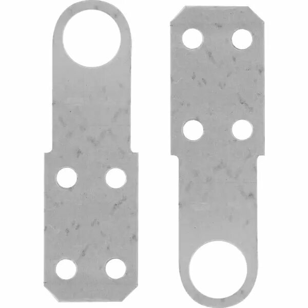 Проушина для замка прямая 90x30x1.2 мм оцинкованная сталь