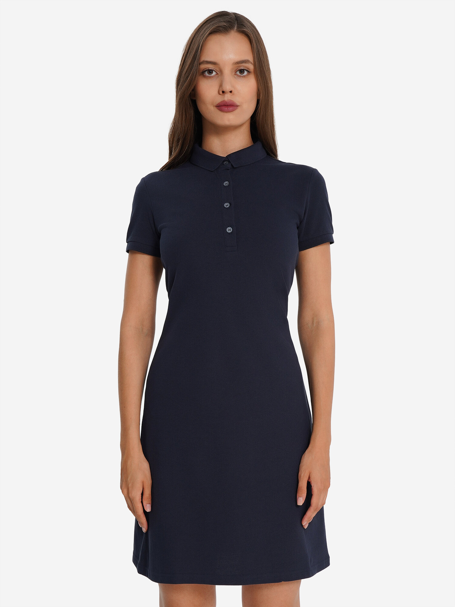 Платье MATRIX SPORT MSF Polo Dress, размер 46, темно-синий — фото 1