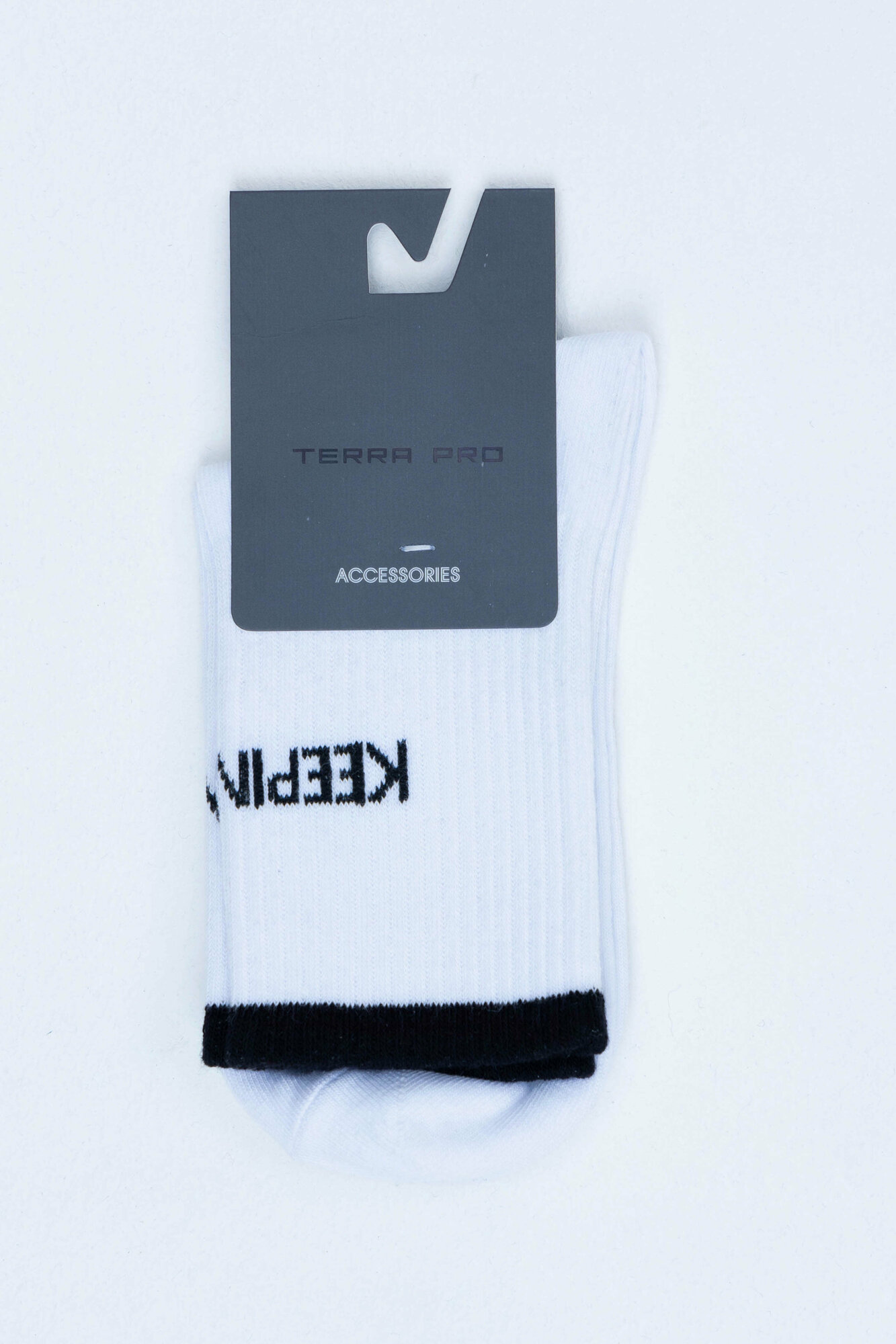 Носки спортивные TERRA PRO, размер 1, white