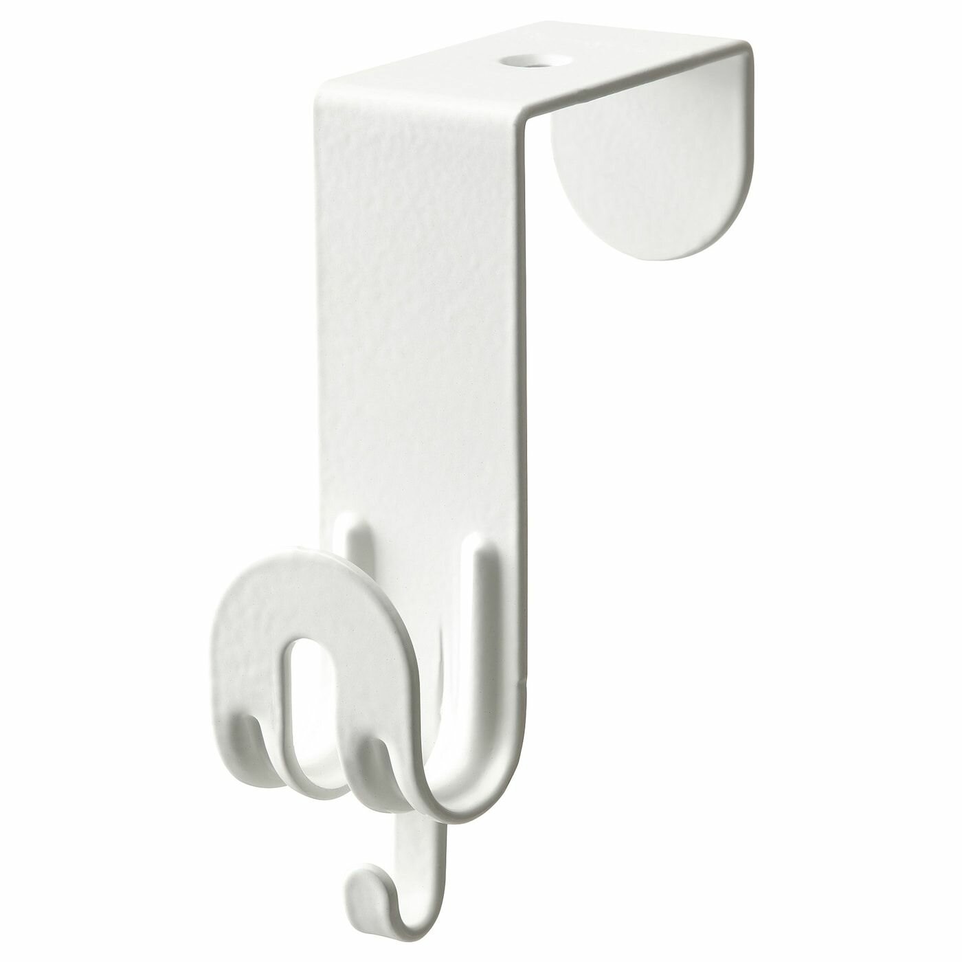 Крючок для двери IKEA SEKINER 20498112 сталь белый цвет 9х2.5х6.5 см