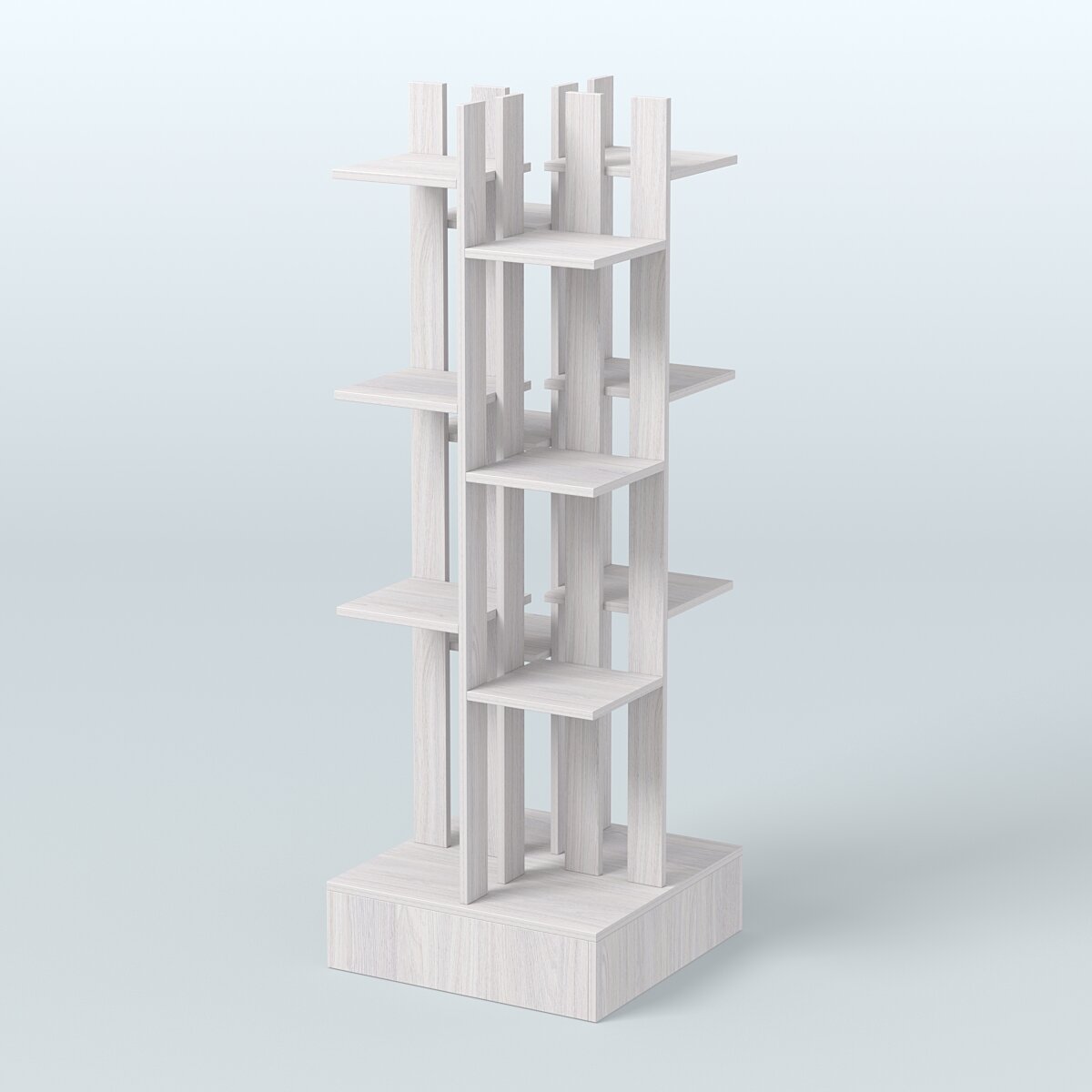 Подставка для Цветов Стойка цветочница №2, Ясень Анкор светлый. Производитель товара - компания ТОБ.