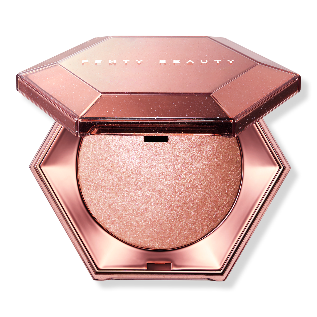 FENTY BEAUTY by Rihanna Diamond Bomb All-Over Diamond Veil – хайлайтер с бриллиантовым сиянием - Rosé Rave
