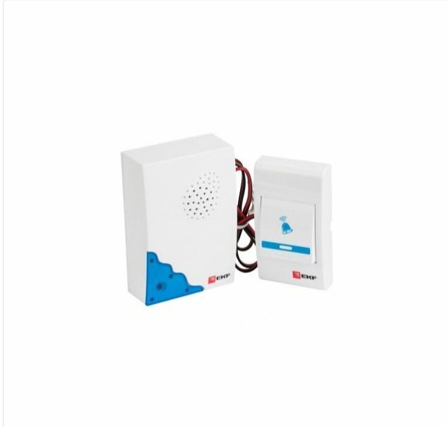 EKF Звонок проводной на батарейках Basic DBW-001