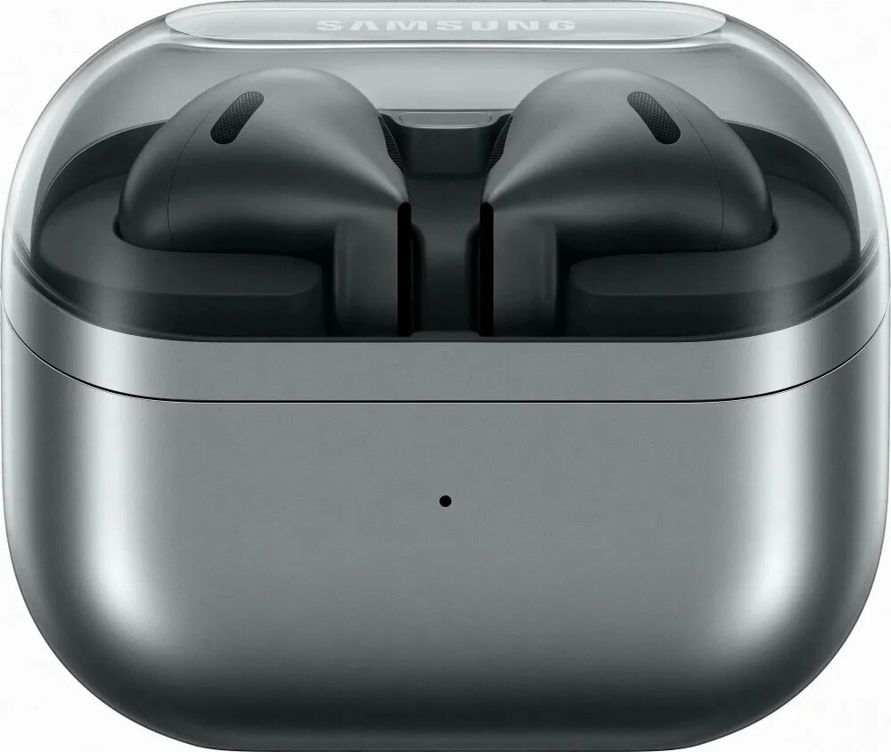 Samsung Galaxy Buds3 Наушники беспроводные, серые — фото 1