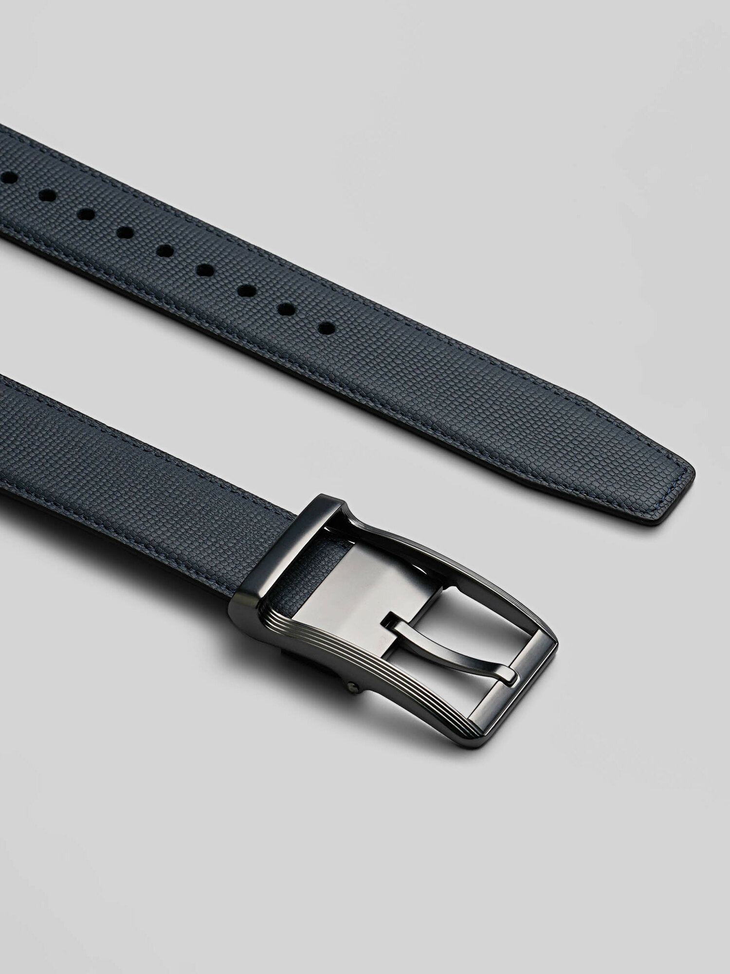 Ремень HENDERSON для мужчин, размер 135, синий — фото 1