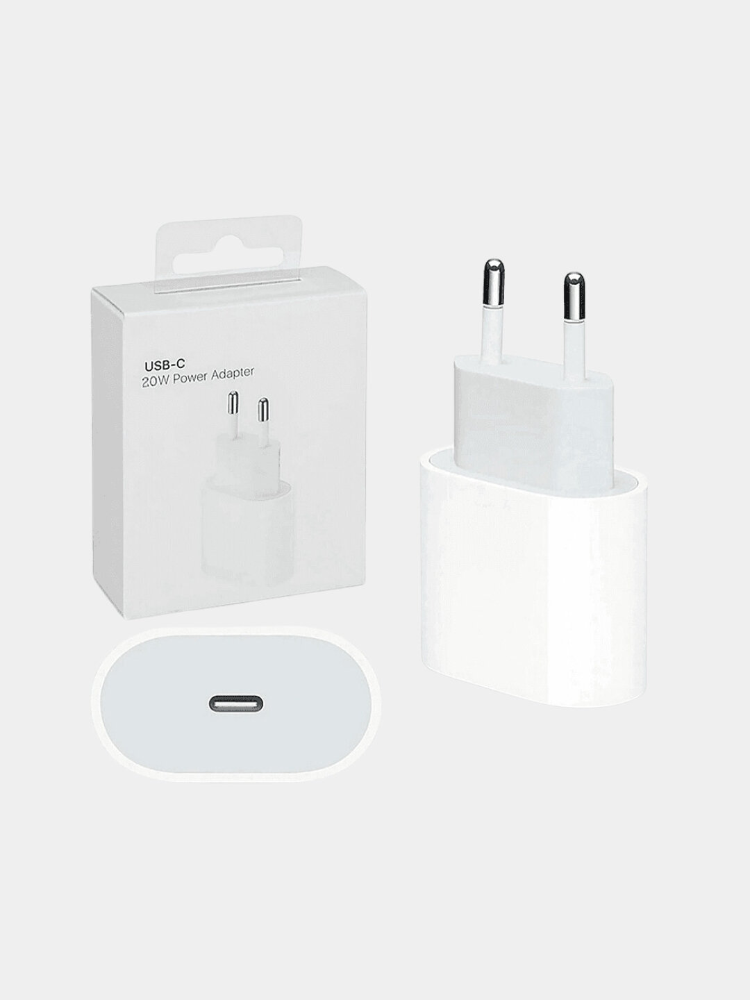 Apple USB-C 20W Power Adapter оригинал, блок питания для зарядки iPhone iPad iPod touch