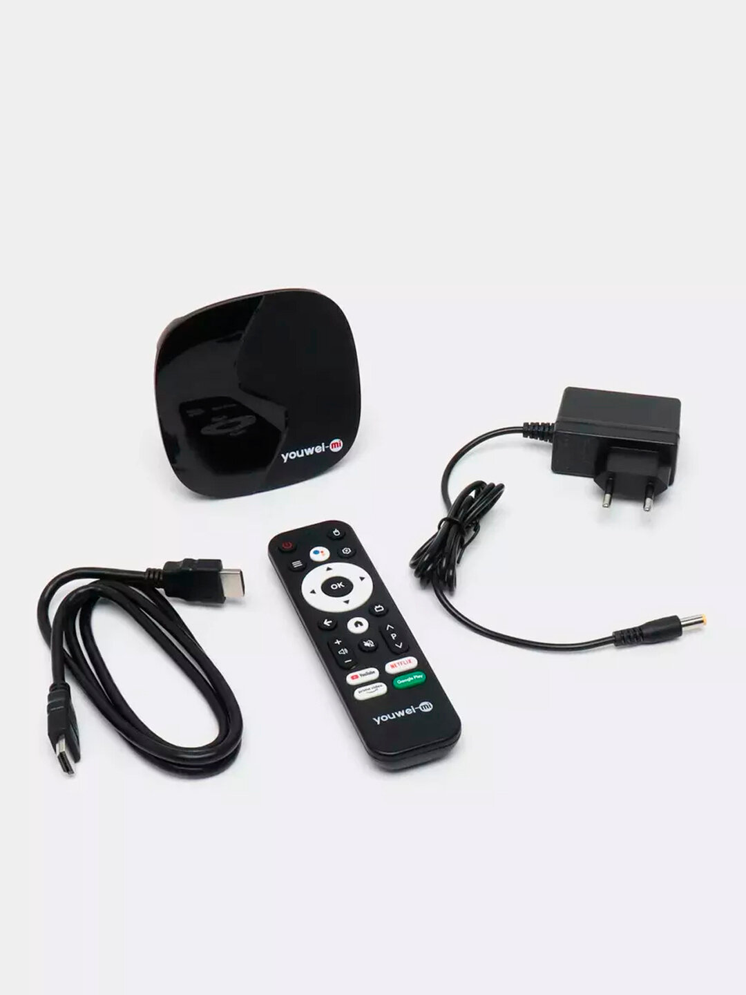 "Смарт ТВ Бокс YouWei-Mi" мощный Smart TV, приставка, Андроид Смарт ТВ бокс для Телевизора — фото 1