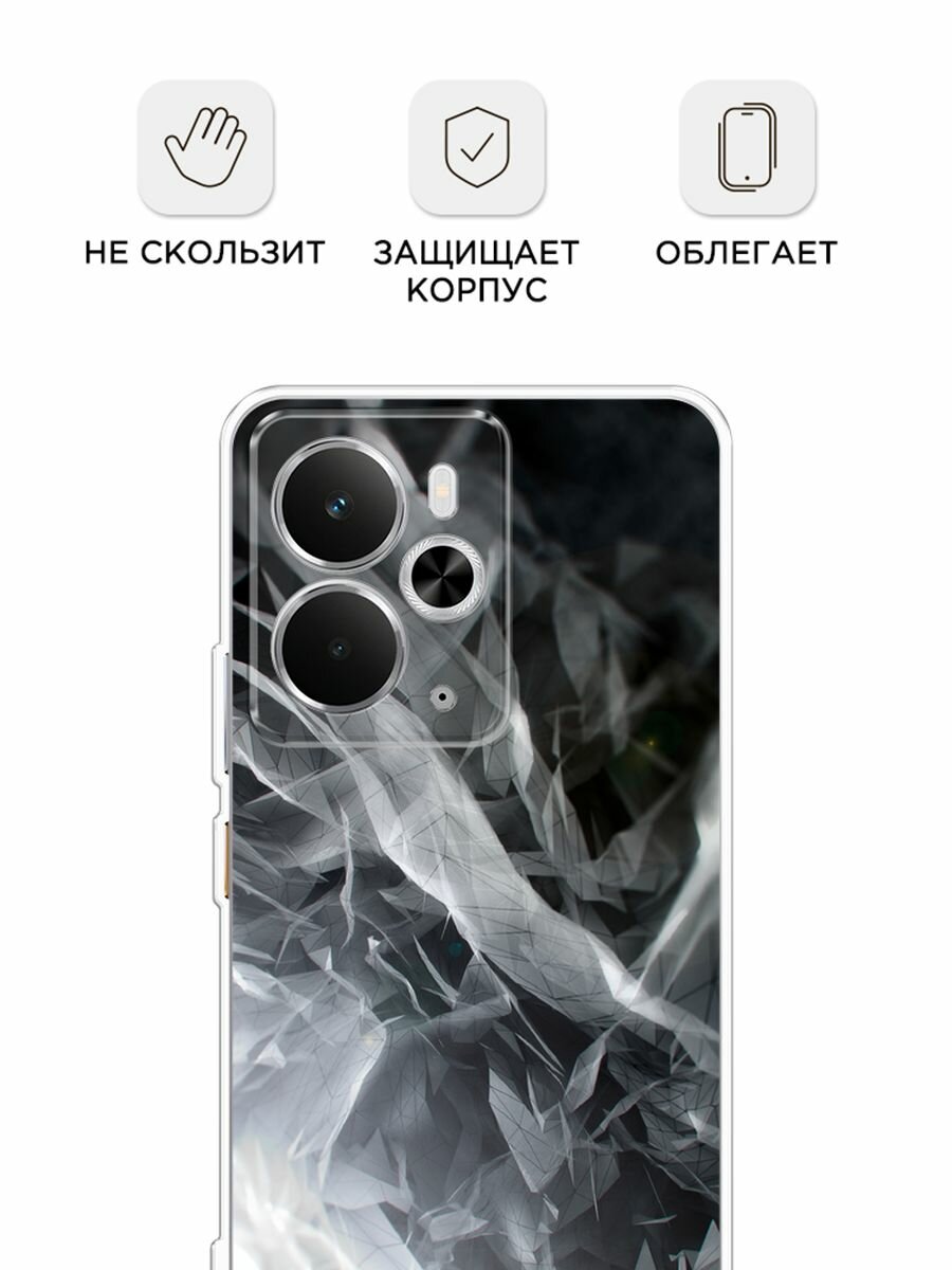 Чехол на Realme 14 5G / Реалми 14 5G с принтом "Абстракция 9" — фото 1