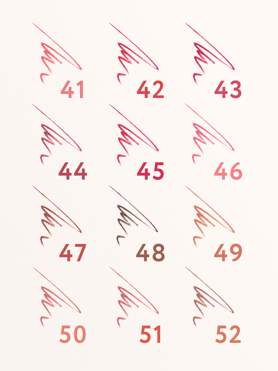 SHU Карандаш для губ стойкий матовый CUTIES №48 темно-бежевый — фото 1