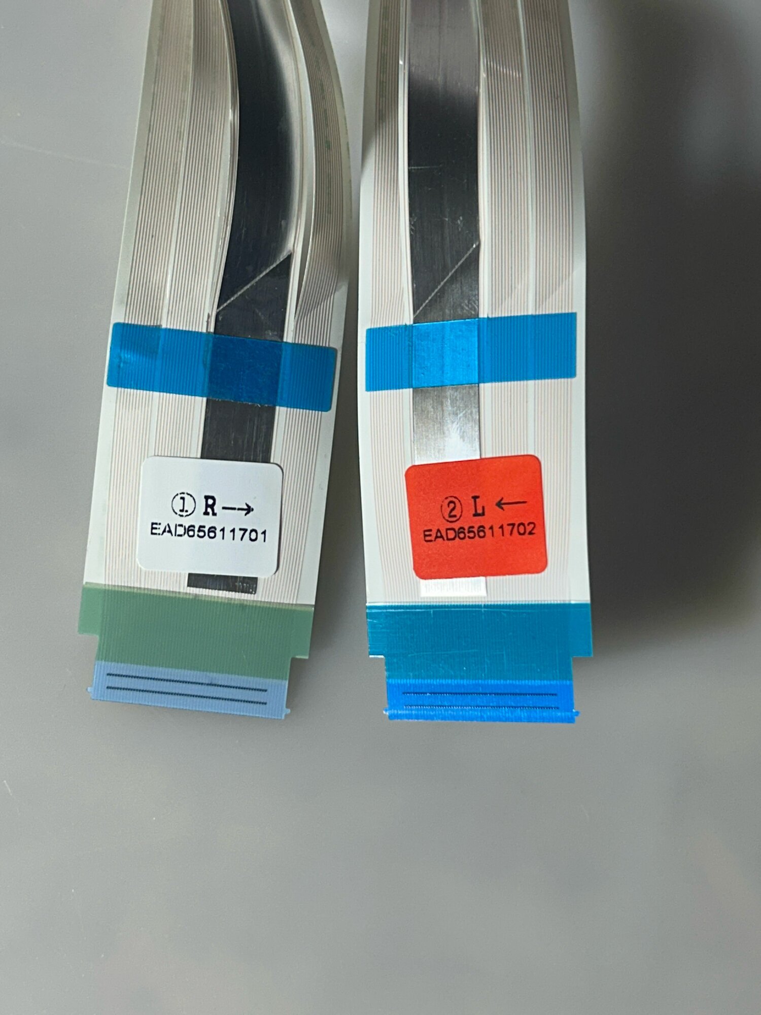 Шлейф T-Con - матрица комплект комплект 2 шт, для телевизора LG 65UM7510PLA