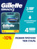 GILLETTE Mach 3 Сменные кассеты для бритья с 3 лезвиями, мужские,...