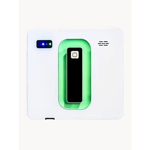 Робот-мойщик окон, аккумуляторный, с пультом, приложение для смартфонов, двойное распыление, шнур 4м, серый