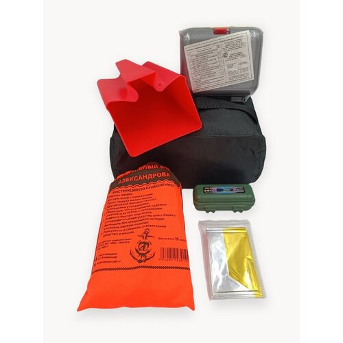 Набор для маломерных судов и ПВХ лодок, для прохождения технического осмотра гимс, комплектация 2 (5 предметов + сумка)