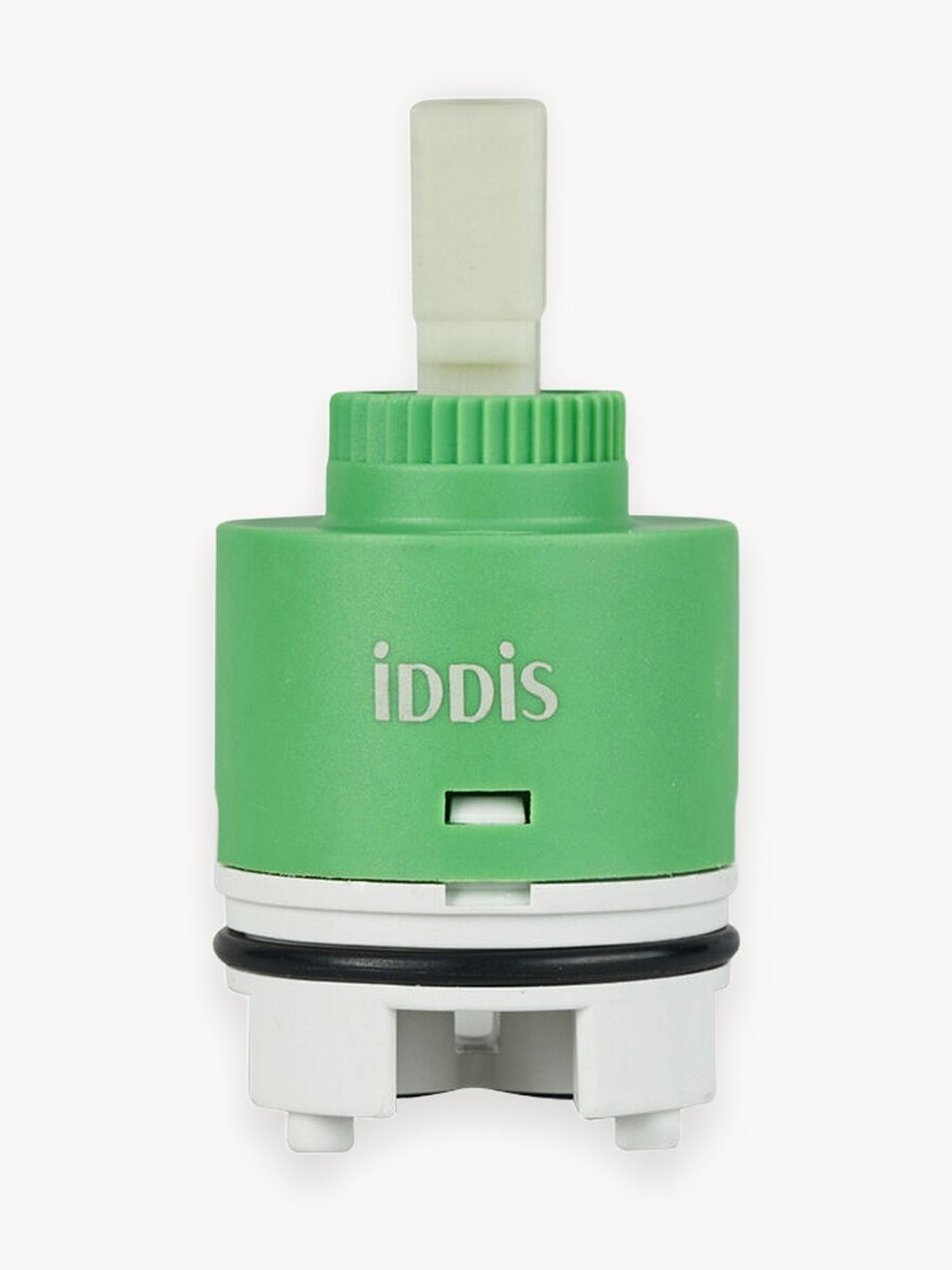 Картридж керамический для смесителя, 40 мм, с ножками, IDDIS, 999C40H0SM