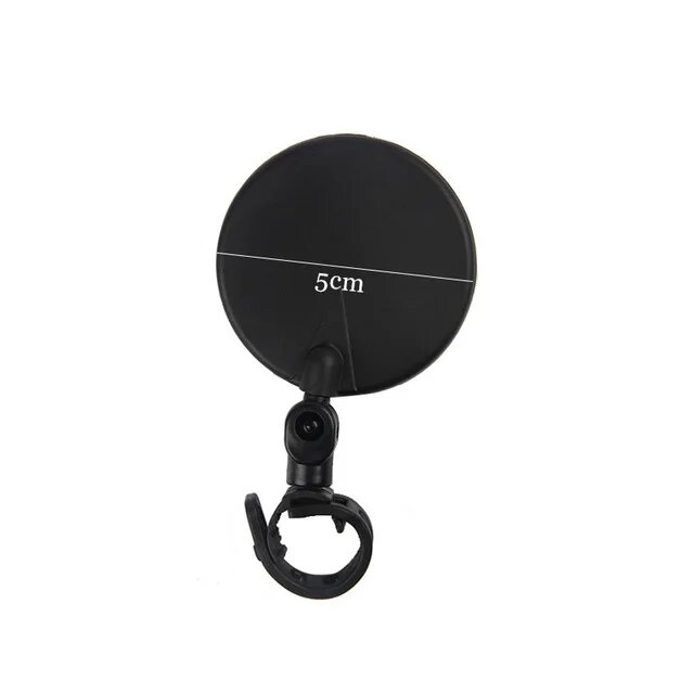 Зеркало заднего вида для скутера Xiaomi Mijia M365 Ninebot ES1 ES2 Скутер Qicycle EF1 Зеркало заднего вида для велосипеда Ремешок для велосипеда Reflex Rear View, Черный