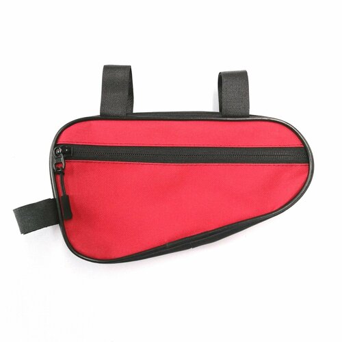 Велосумка под раму велосипеда, цвет красный, размер 25х13х5см, PROTECT