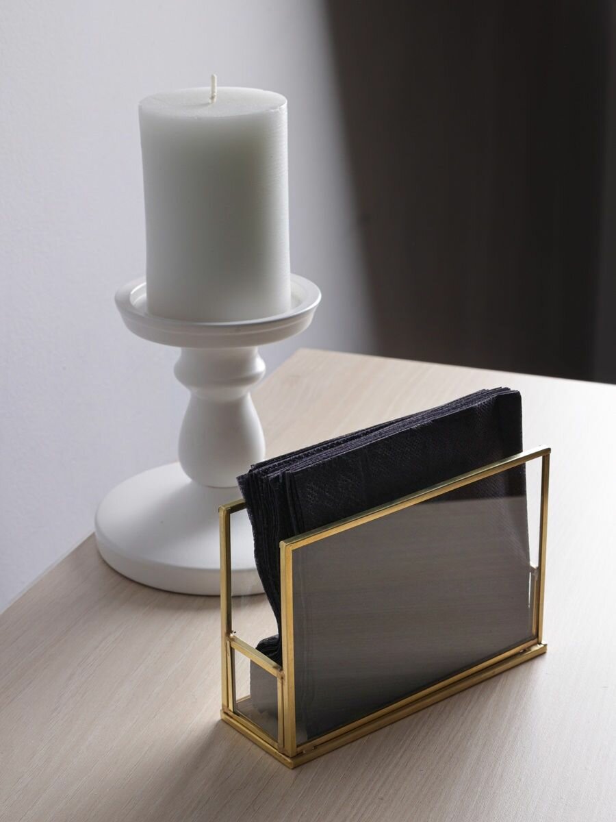 Салфетница прозрачная — фото 1