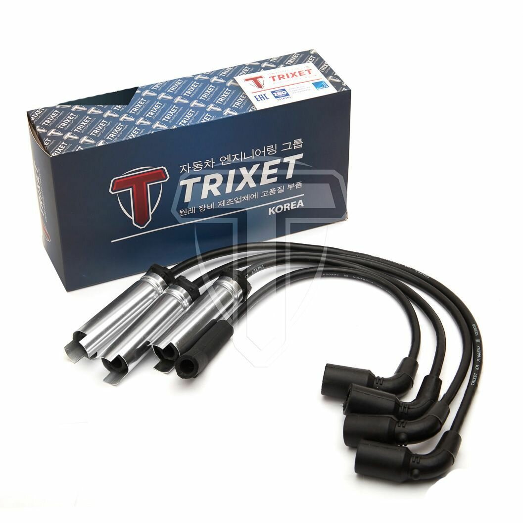 Высоковольтные провода TRIXET (силикон) Chevrolet Lanos (97-09), Daewoo Nexia (94-16) V8 провода зажигания