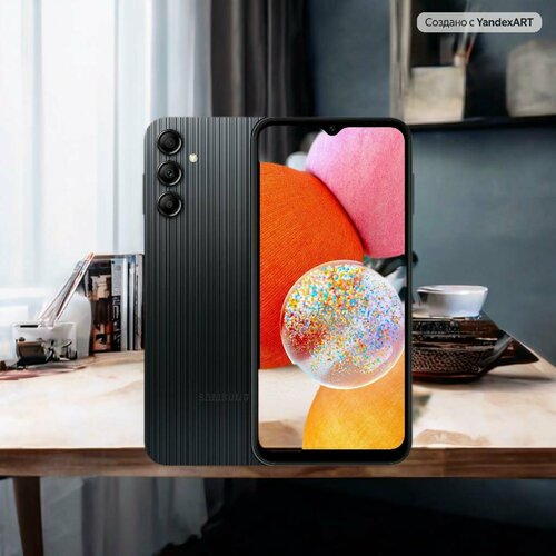 Смартфон Samsung Galaxy A14 4128 ГБ Dual nano SIM черный EU 8799₽