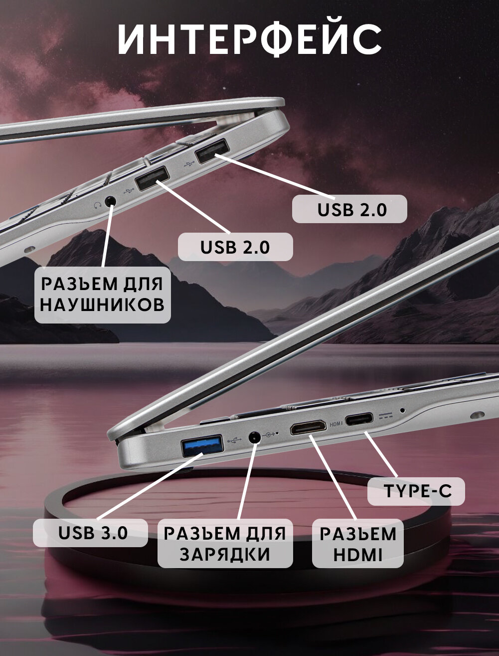 SkyX Ноутбук для работы и учебы 15,6" 4-ядра IPS 16Gb SSD 512 Gb — фото 1