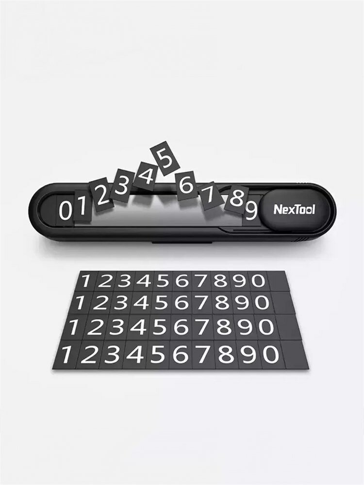 Картинки NeXTool Парковочная карта Nextool Multifunctional Parking Plate NE20140 черный
