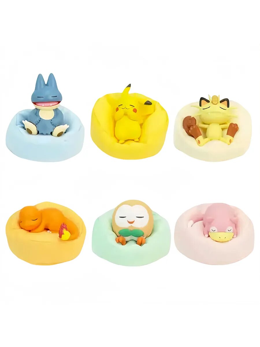 Фигурка аниме Sleeping Meowth Pokemon 85 мм