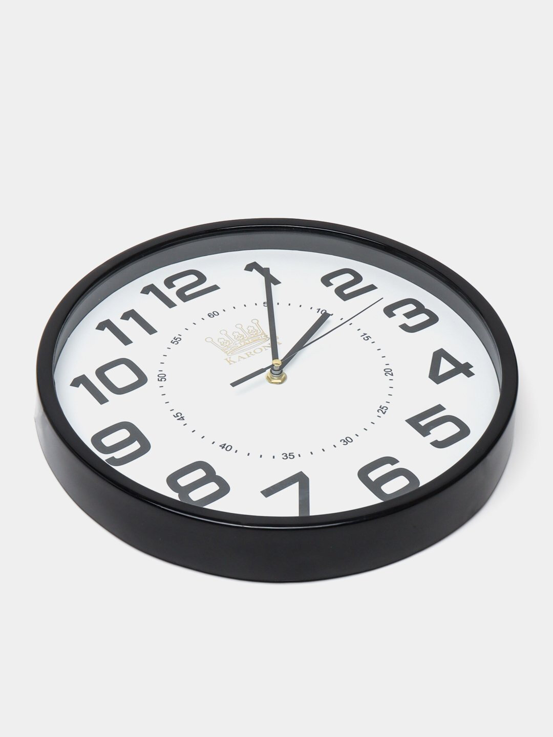 Часы кварцевые настенные размер 30x30x4см на батарейке — фото 1