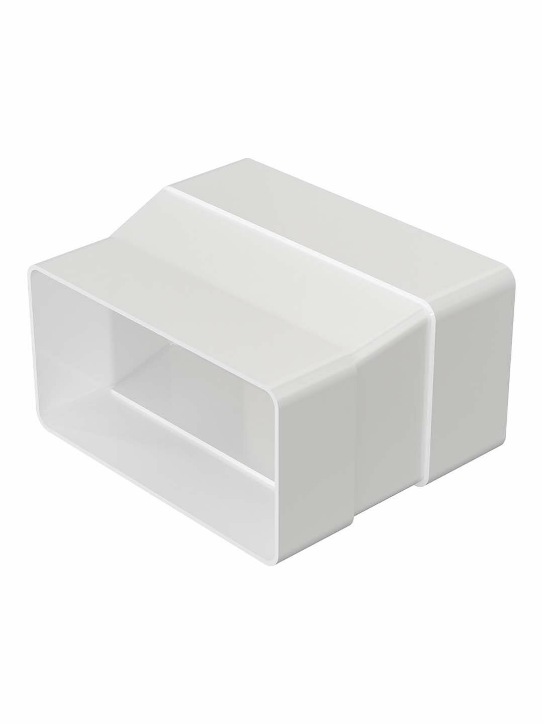 Редуктор РПП 60х120 эксцентриковый 55х110 пластик ERA белый