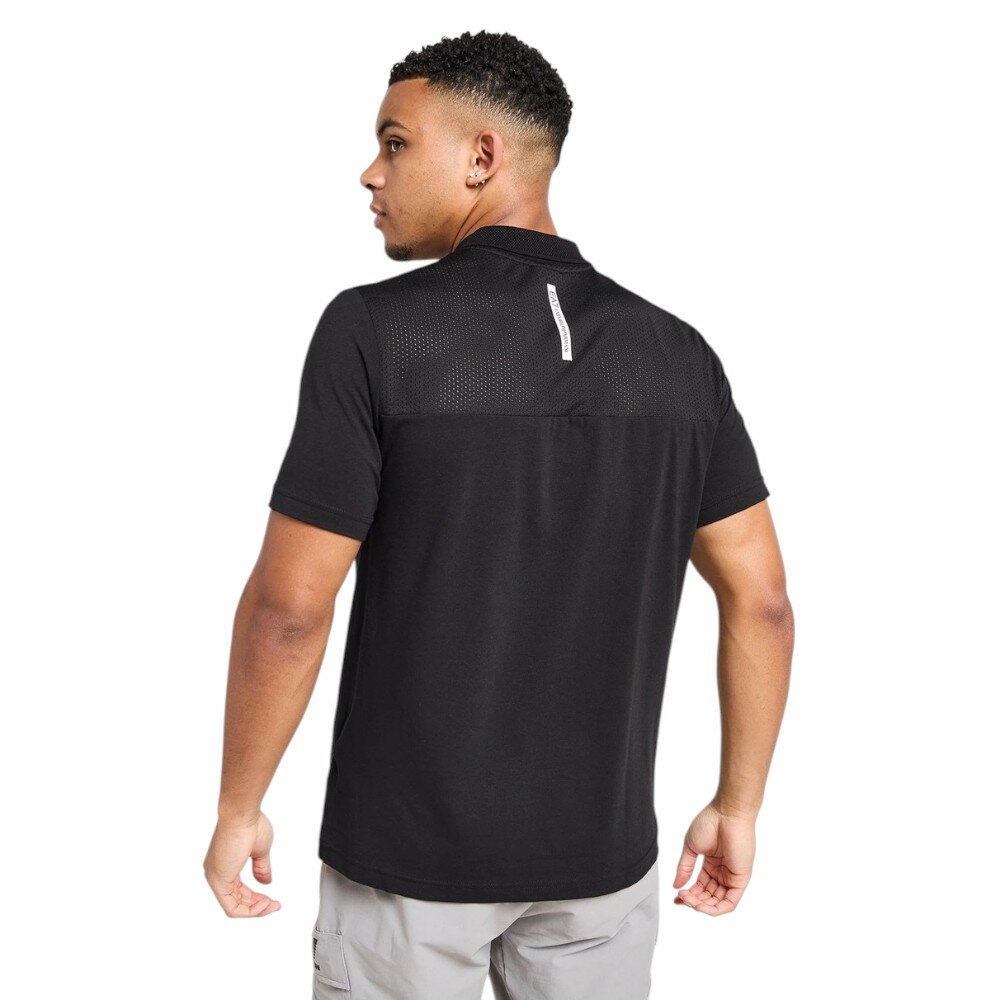 Поло EA7 EMPORIO ARMANI, размер 2XL, черный — фото 1