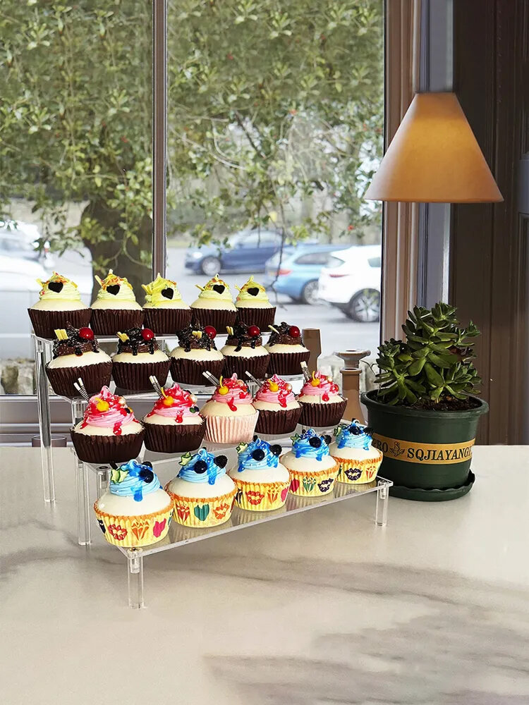 Подставка для украшений Kastly, 21х15х30 см, белый, серый, бесцветный — фото 1