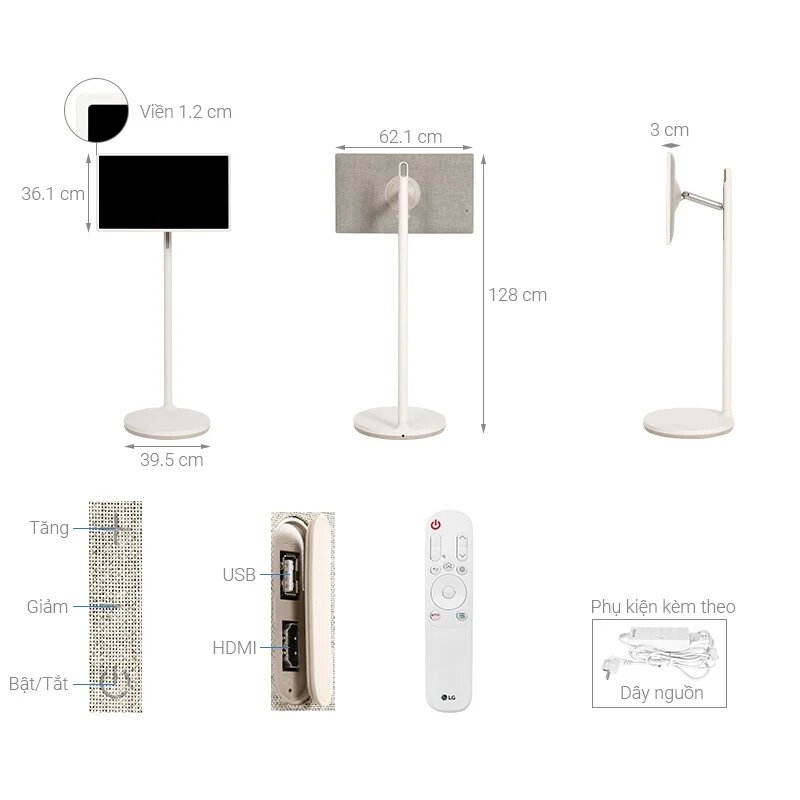 Телевизор LG StanbyMe 27" Wireless Screen 27ART10AKPL, Standby — фото 1