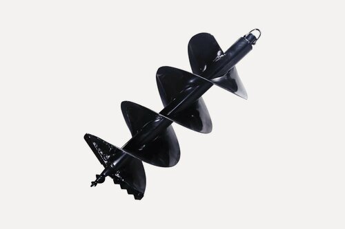 Изображение товара Шнек для мотобура FUBAG GR2 - 300/800, для почвы, двузаходный, разборный, диаметр 300 мм