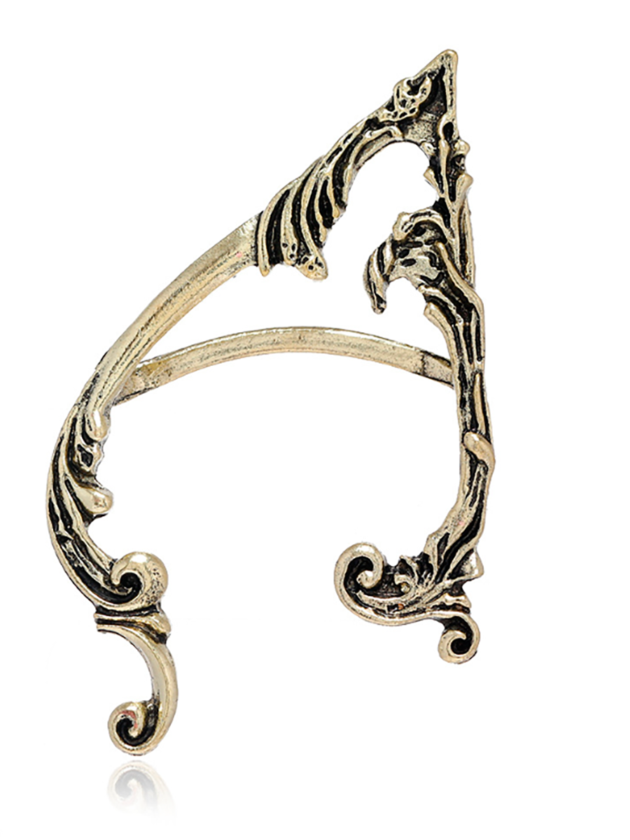 Серьги Сфера "Эльфийские ушки", бижутерия, гипоаллергенные, 2шт — фото 1