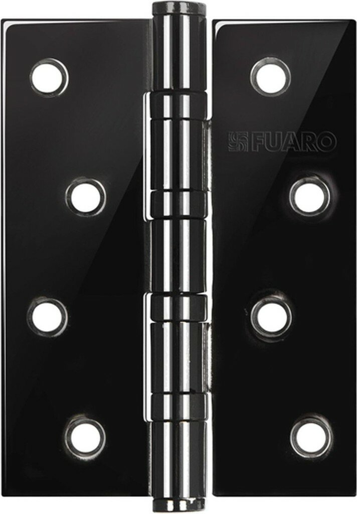 Петля универсальная FUARO 4BB/BL 100x75x2,5 BN чёрный глянец
