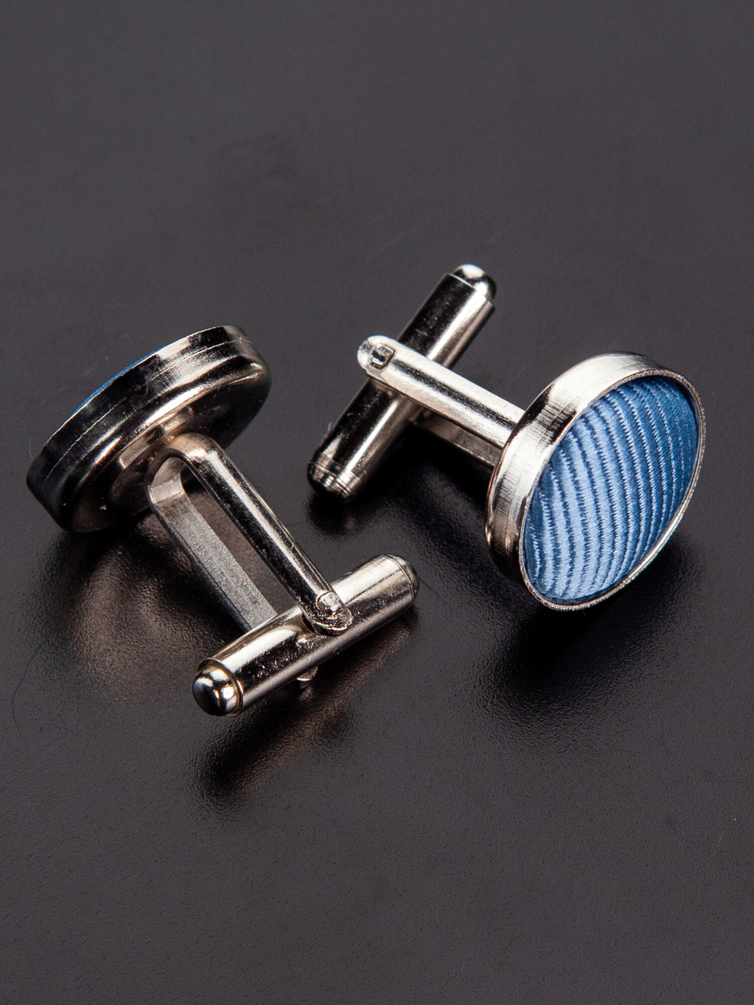 Запонки AKHA, голубой — фото 1