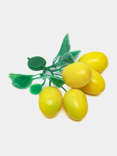 Магниты для холодильников "Фрукты", пластик, в виде фруктов, высота 10-12 см — фото 1