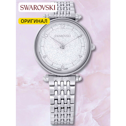 фото Наручные часы swarovski, серебристый, белый