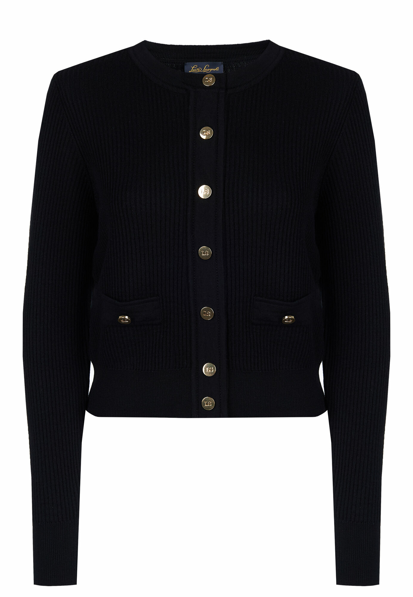 Кардиган Luisa Spagnoli, размер M, черный