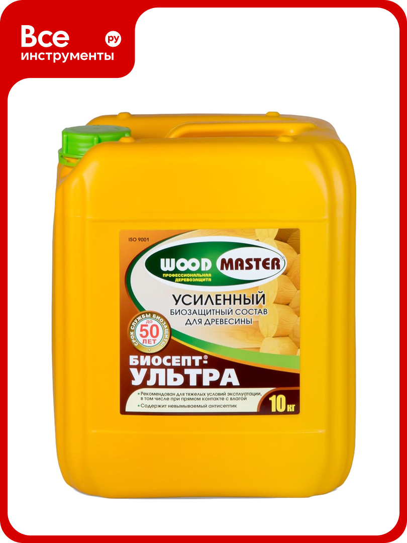 Антисептический состав Woodmaster Биосепт Ультра 10 кг 1 20172